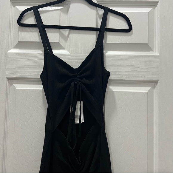 NWT Lucy Paris Black Cutout Dress - Picture 3 of 5